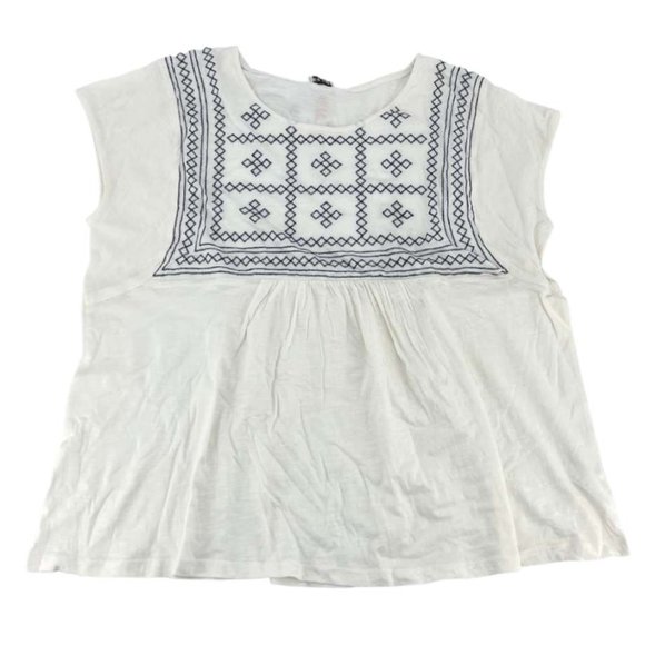 Ella Moss | Women's Short Sleeve T-Shirt | White | Size XXL - Picture 1 of 2